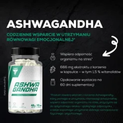ASHWAGANDHA | ekstrakt z korzenia Ashwagandhy 1,5%
