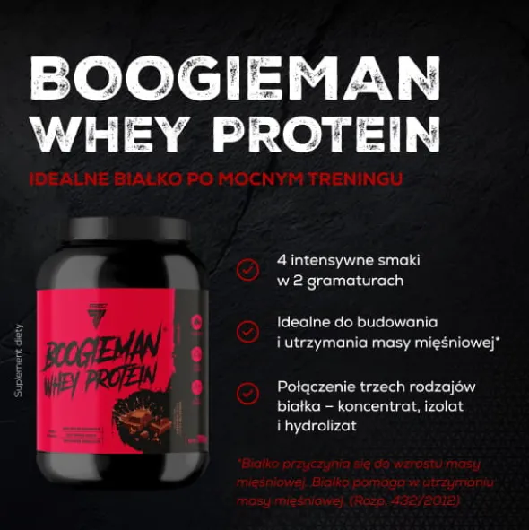 Białko BOOGIEMAN WHEY PROTEIN