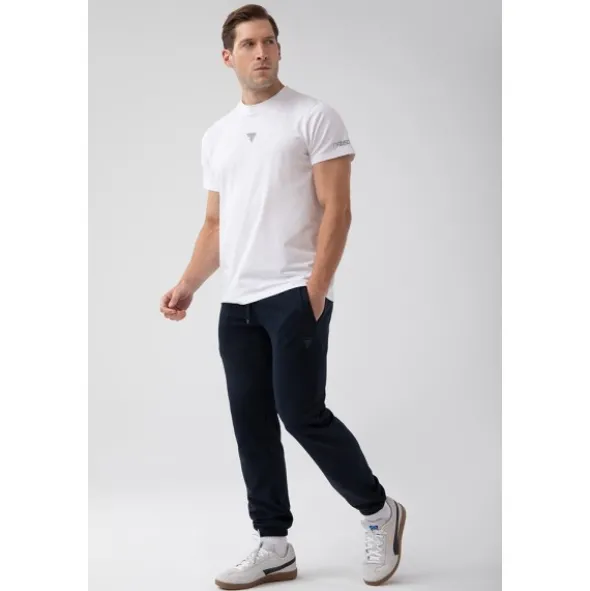 Biały T-shirt męski TW BASIC TSHIRT 181 M WHITE