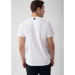 Biały T-shirt męski TW BASIC TSHIRT 181 M WHITE