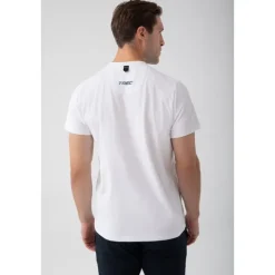 Biały T-shirt męski TW BASIC TSHIRT 180 M WHITE