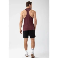 Bordowy tank top męski TW BASIC TANK TOP 181 M BURGUNDY