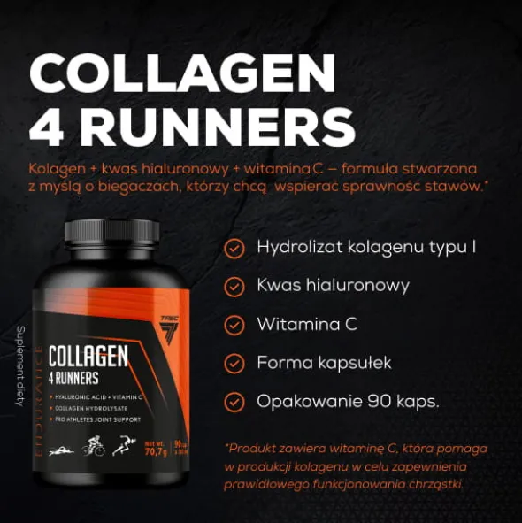 COLLAGEN 4 RUNNERS – na stawy i ścięgna dla biegaczy