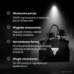 CREATINE 3000 - monohydrat kreatyny w kapsułkach