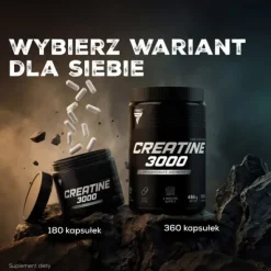 CREATINE 3000 - monohydrat kreatyny w kapsułkach