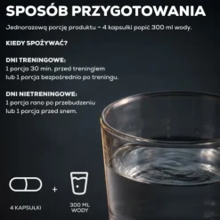 Cytrynian kreatyny CM3 w kapsułkach