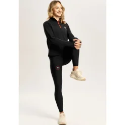 Czarna bluza damska outdoor TW ENDURANCE SWEATSHIRT 171 W TREC BLACK