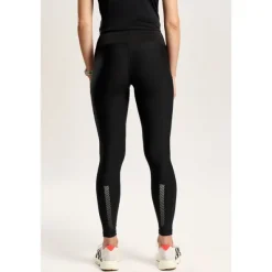 Czarne legginsy damskie Endurance TW ENDURANCE LEGGINGS 170 TREC BLACK