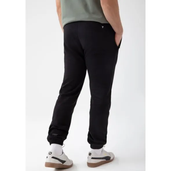 Czarne spodnie dresowe męskie TW BASIC PANTS 182 M BLACK