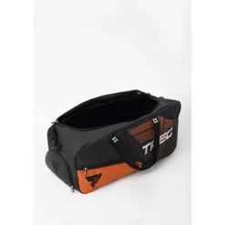 Czarno-pomarańczowa torba sportowa TREC GYM & TRAVEL BIG BAG 011 BLACK & ORANGE
