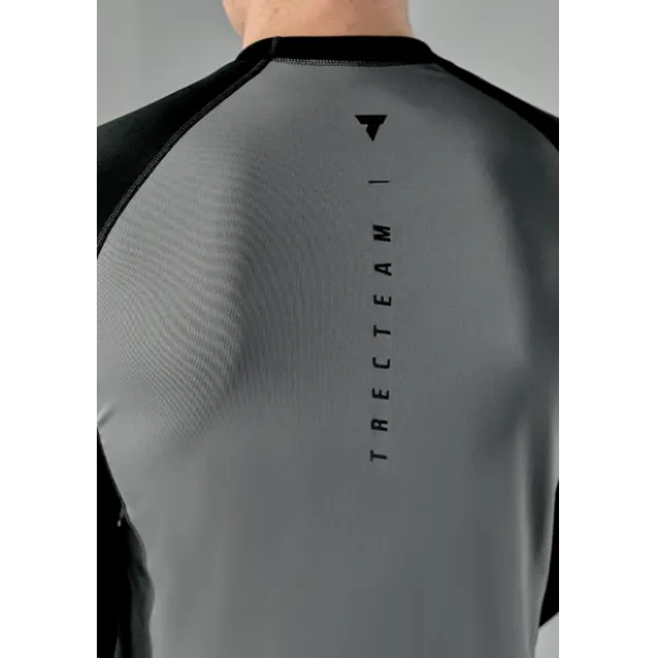 Czarno-szara koszulka męska z długim rękawem PRO SERIES RASHGUARD LONG 124 GRAPHITE