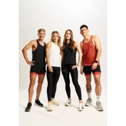 Czarny damski top biegowy TW ENDURANCE SINGLET TOP 171 W TREC BLACK