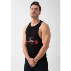 Czarny tank top męski TW BASIC TANK TOP 193 M BLACK