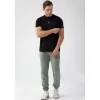 Czarny T-shirt męski TW BASIC TSHIRT 181 M BLACK