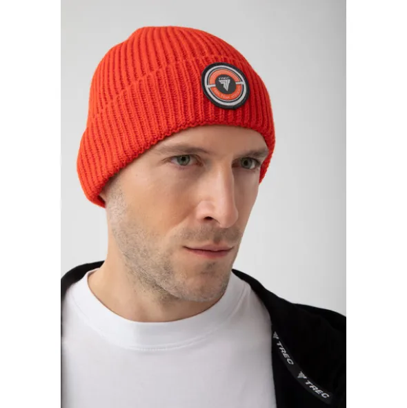 Czerwona czapka zimowa TW WINTER CAP 134 TREC RED