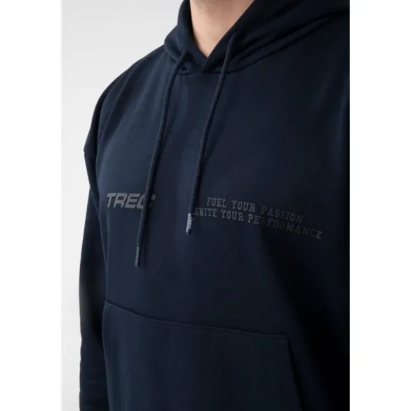 Granatowa bluza męska z kapturem TW BASIC HOODIE 184 M NAVY