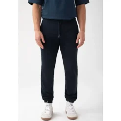 Granatowe spodnie dresowe męskie TW BASIC PANTS 181 M NAVY