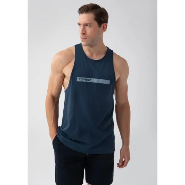 Granatowy tank top męski TW BASIC TANK TOP 181 M NAVY