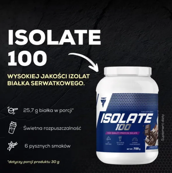 ISOLATE 100 - izolat białka CFM