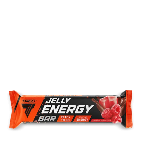 JELLY ENERGY BAR RASPBERRY FLAVOUR - Baton z galaretką