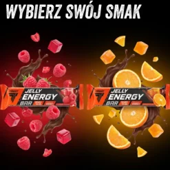JELLY ENERGY BAR RASPBERRY FLAVOUR - Baton z galaretką