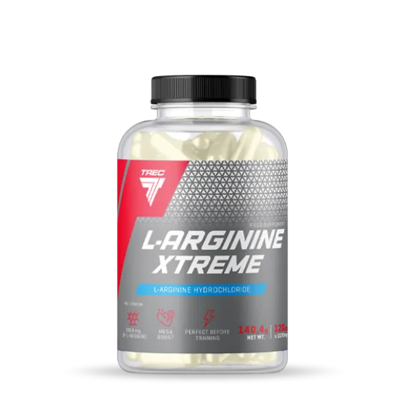 L-ARGININE XTREME - L-arginina HCl w kapsułkach 120kaps.