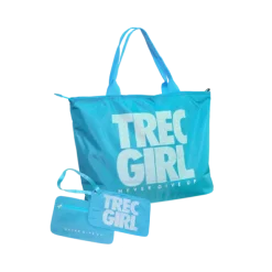 Neonowa błękitna torba sportowa TREC GIRL