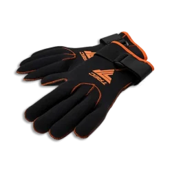 Neoprenowe rękawice do morsowania czarno-pomarańczowe COLD WATER THERMO GLOVES