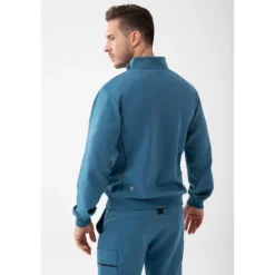 Niebieska bluza męska crownneck TW BASIC SWEATSHIRT 192 M BLUE