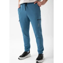 Niebieskie spodnie dresowe męskie TW BASIC PANTS 192 M BLUE