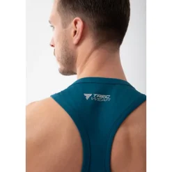 Niebieski tank top męski TW BASIC TANK TOP 194 M BLUE