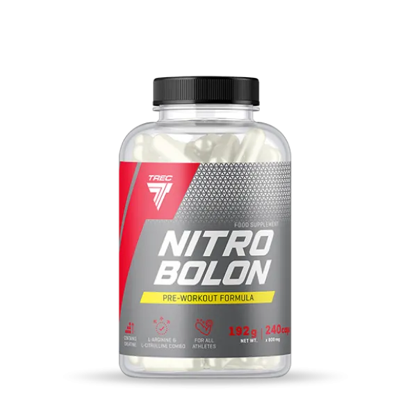 NITROBOLON - booster przedtreningowy w kapsułkach