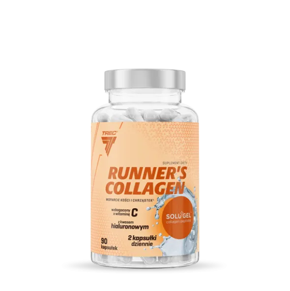 RUNNERS COLLAGEN - hydrolizat kolagenu i kwas hialuronowy w kapsułkach