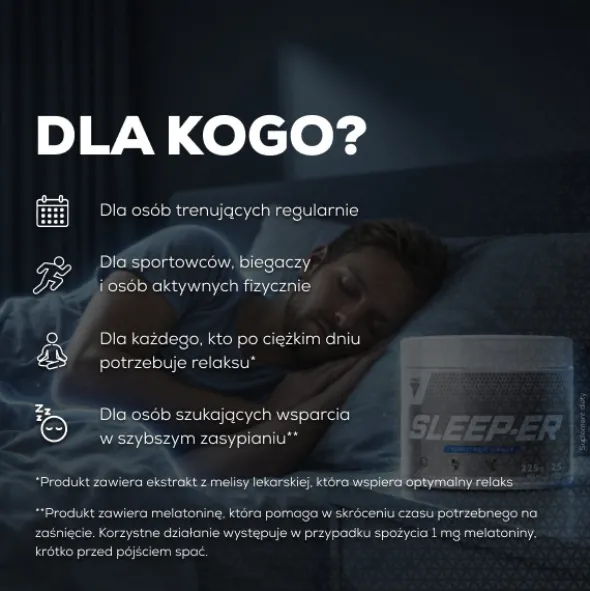 SLEEP-ER – suplement na sen w proszku