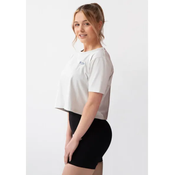 Szary T-shirt damski TW BASIC TRECGIRL T-SHIRT 198 GREY
