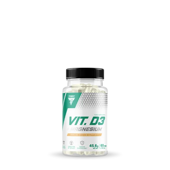 VIT. D3 + MAGNESIUM – witamina D3 z magnezem w kapsułkach
