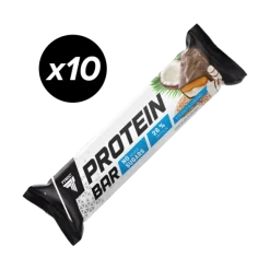 Zestaw 10 batonów białkowych kokosowo-karmelowych PROTEIN BAR COCONUT & CARAMEL