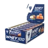 Zestaw 28 batonów proteinowych WHEY 100 PROTEIN BAR SALTY CARAMEL FLAVOUR