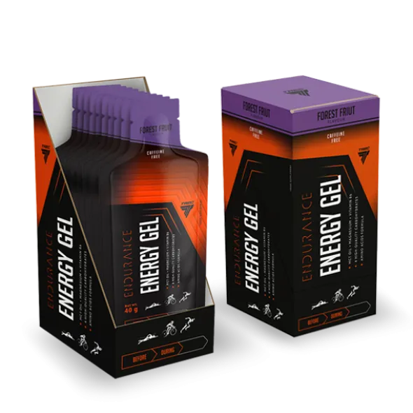 Zestaw ENERGY GEL FOREST FRUIT o smaku owoców leśnych 40 g x 10 szt.