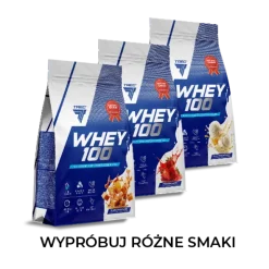 Zestaw WHEY 100- 3 sztuki po 900g